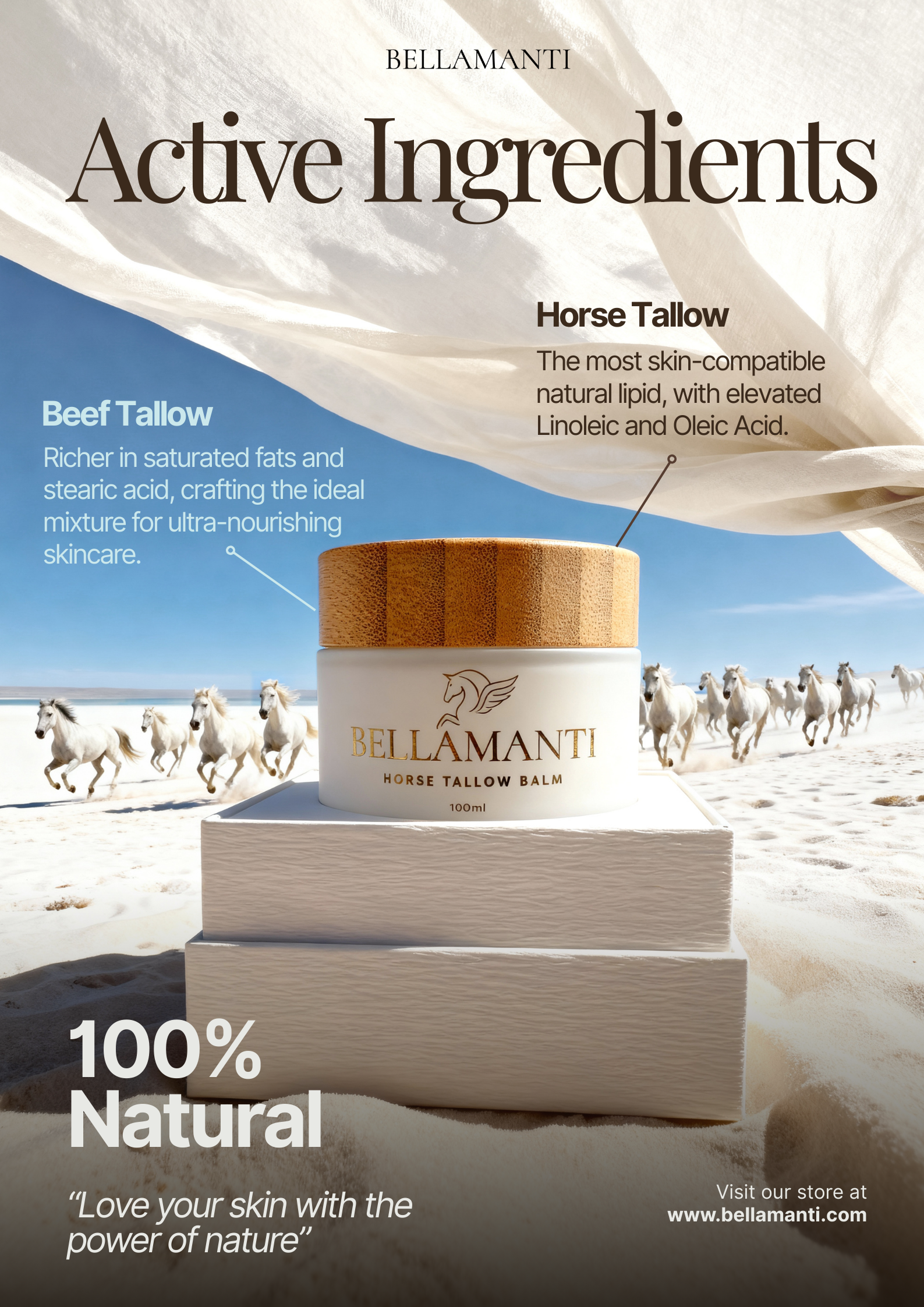 BELLAMANTI HORSE TALLOW BALM
